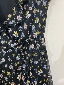 Floral Wrap Dress