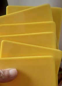 6 TEA COASTERS - unbreakable and sturdy plastic