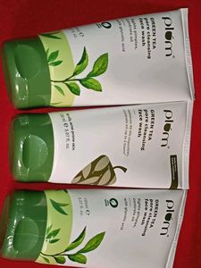 Plum Green Tea Face Wash (Pack Of 3)