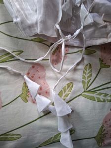 White backless Blouse