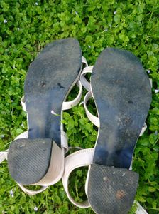 White Strappy Sandals