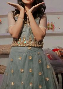 Beautiful Lehenga With Dupptta And Top