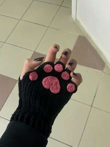 Crochet Paw 🐾 Gloves