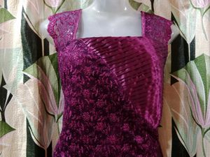 Elegant Purple Dress