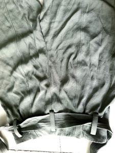 Olive Green Belted Pants