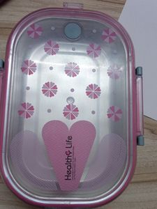 Pink Floral Bento Box