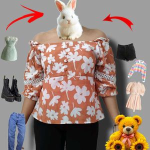 Floral Print Top✨🌸🤌