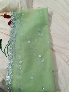 Elegant Green Dupatta