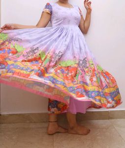 Colorful Printed Dress