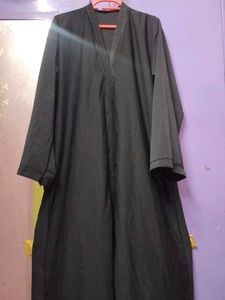 Full Plain Black Abaya