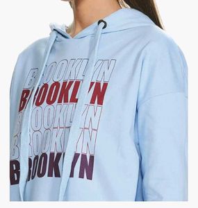 Brooklyn Graphic Hoodie Sweatshirt For Women