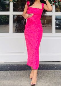 Rose Pink Bodycon Dress