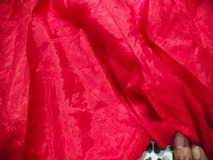 Red Chudidar With Kurti And Dupatta