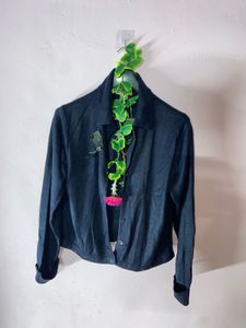 Zara Brand Cute Shrug Jacket Style  Unique Top