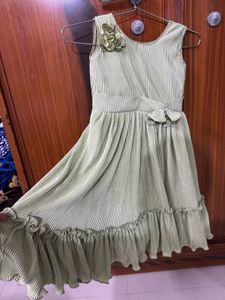Long Frill Frock