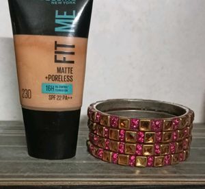 Maybelline Fit Me Foundation & Bangle Set