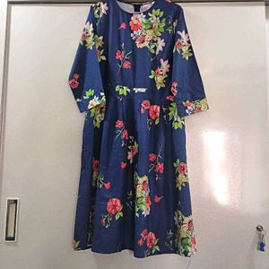 Floral Print Midi Dress