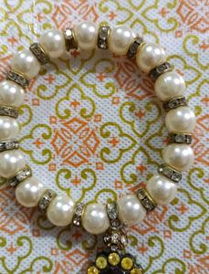 Pearl Beaded Bangle