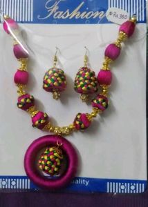Silk Thread Jewellery Sets