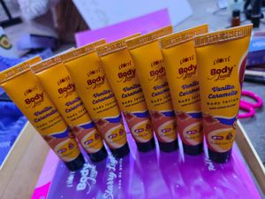 Plum BodyLovin&#39; Vanilla Caramello Lotions-5 PIECES