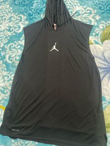 Original Jordan Dri-Fit Sleeveless Hooded T-shirt