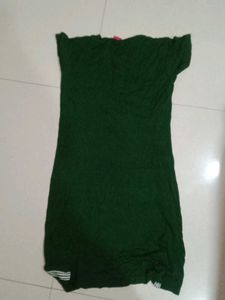Green T-Shirt Dress