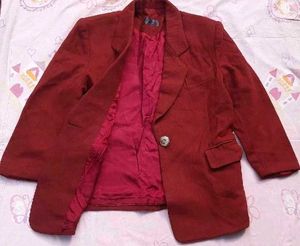 Rust Classic Coat 📚🎀
