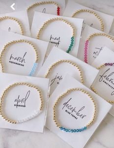 golden beads bracelet