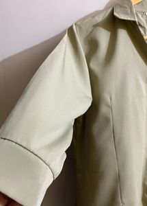 Elegant Olive Green Top