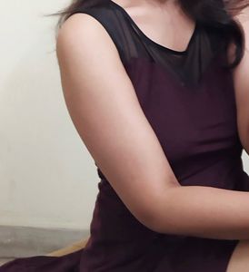 Burgundy Skater Dress