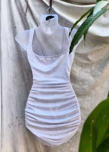 SEXIEST DOUBLE SHADED RUCHED BODYCON 9