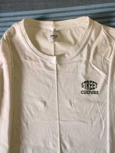 White Street Cult Print Tee XXL-slim fit