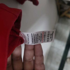 Octave Red Pullover