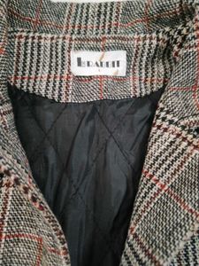 Plaid Blazer Jacket
