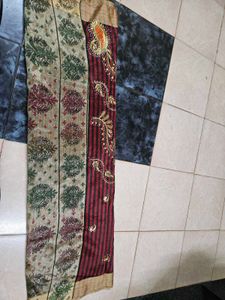 Striped Cotton Silk Saree