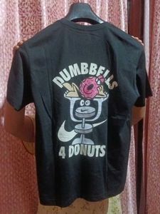 Nike &#34;Dumbbells 4 Donuts&#34; Graphic Tee