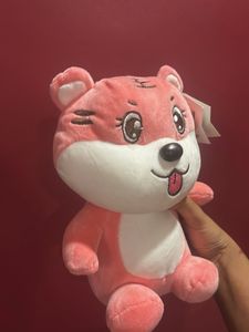 Cute Pink Tiger Plush Toy