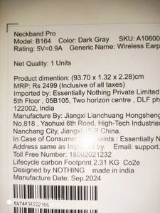 CMF Neckband By Nothing