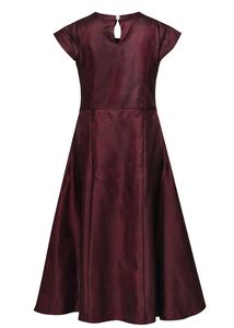Girls' Elegant Midi Dress