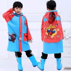 Spider-Man Raincoat For 10yr Old Kids