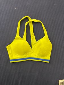 Yellow Sports Bra