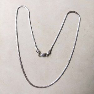 Slightly Used Pure Silver Traditional Snack Chain