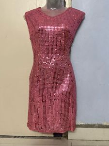 Pintrest Sparkly Pink Party Dress