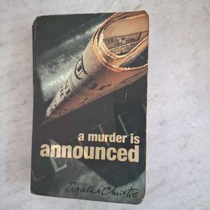 Novel Agatha Christie: A Murder Is Announced