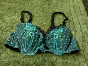 Floral Detail Bra