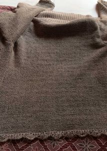 Cozy Brown Knit Cardigan