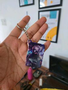 Kakashi Keychain Both Side Naruto Anime