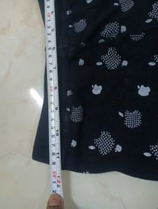 Black Pant Woth White Design