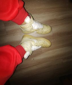 Nike Air Force 1 High OG Cream Red 344080-111