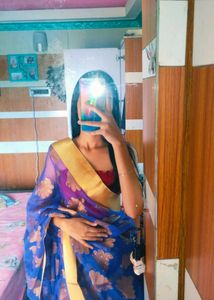 SAREE (BLUE) 🔹